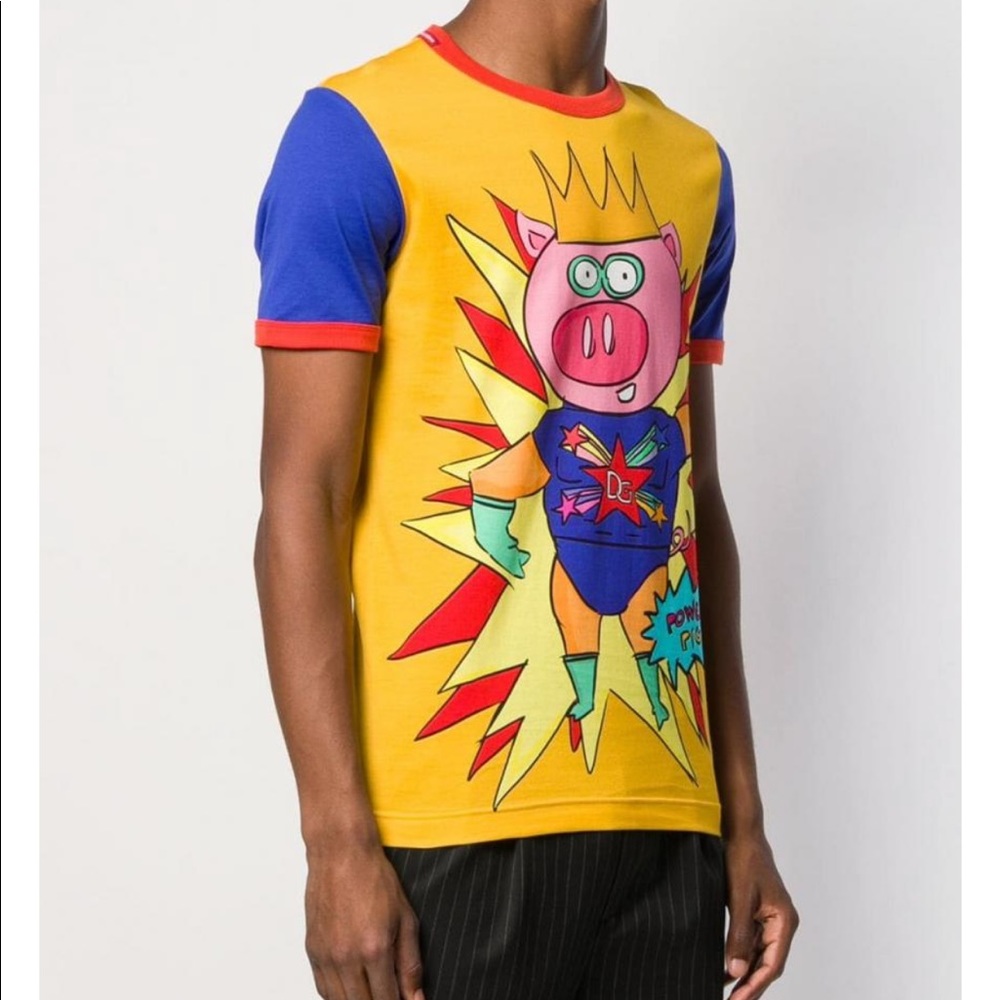 Dolce and Gabbana pig shirt